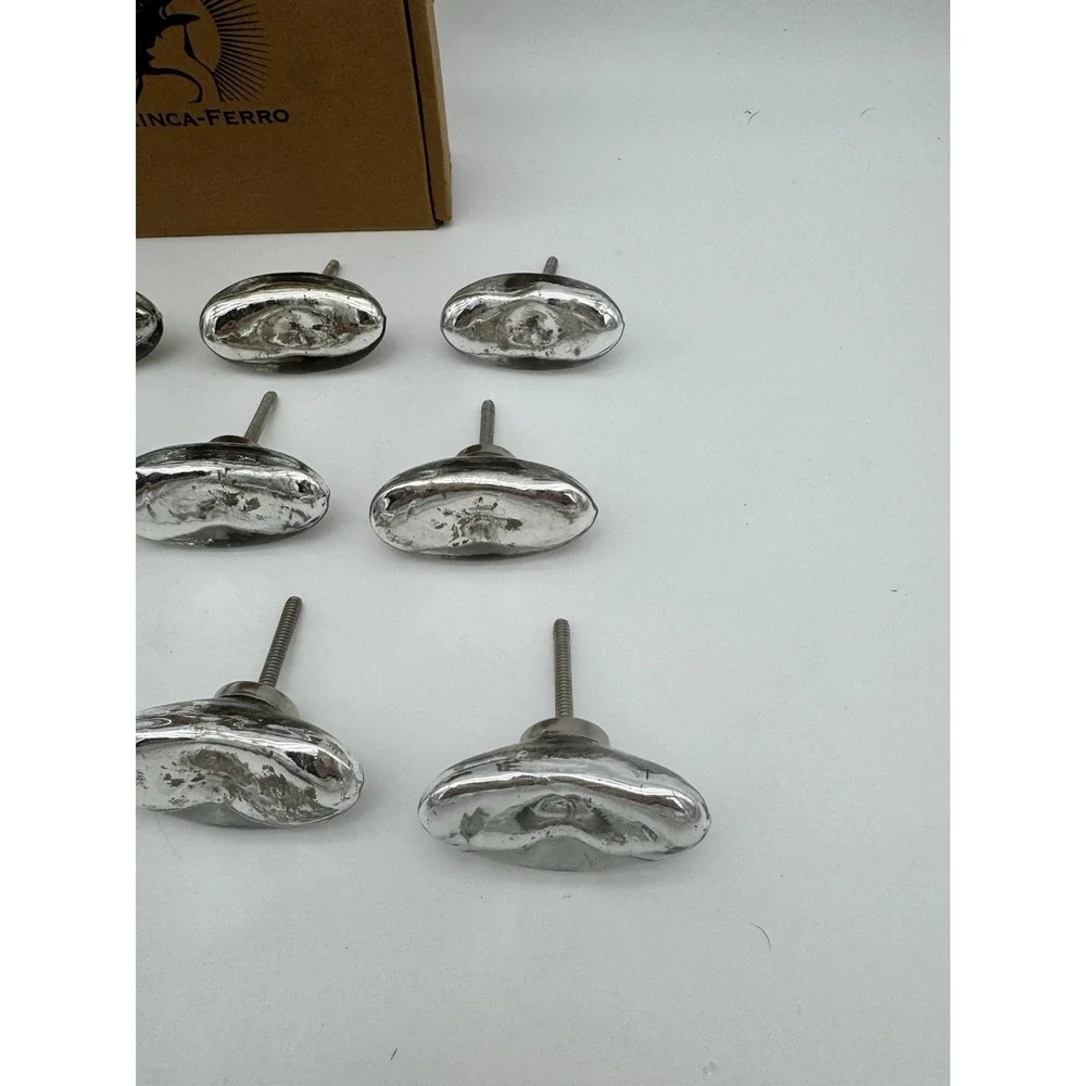 13 Trinca-Ferro Cabinet & Drawer Knobs Maggiroe Mirror Glass